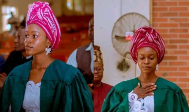 Abiodun Olorunshola Mary Inaugurated as First Female SUG President at FUOYE