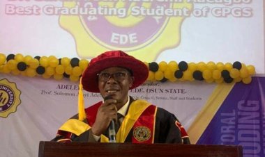 OSPOLY Mass Comm Lecturer Named Overall Best Ph.D. Graduate from Adeleke University