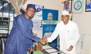Hon. Jafaru Ango Opens 2nd Rectors Cup and Sports Festival at Isa Mustapha Agwai 1 Polytechnic