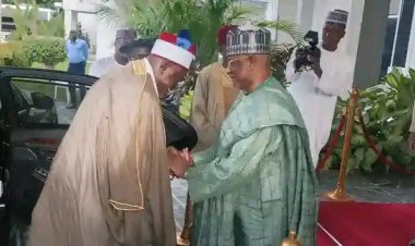 University of Maiduguri Delegation Meets with Renowned Business Leader, Dr. Muhammadu Indimi