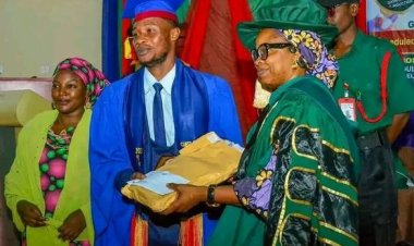 Newthing Shuaibu Emerges as Best Graduating Student in Pharmaceutical Sciences at KASU