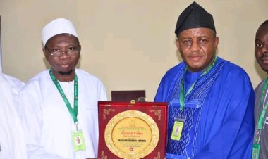 Federal University Lafia VC Prof. Shehu Abdul Rahman Receives Award of Excellence