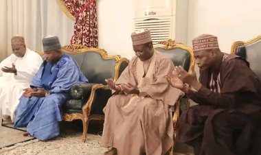 Former Borno State Governor Receives Sympathy Visit from University of Maiduguri Team