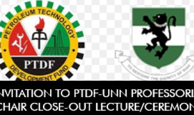 PTDF-UNN Professorial Chair in Petroleum Geology to Host Close-Out Lecture
