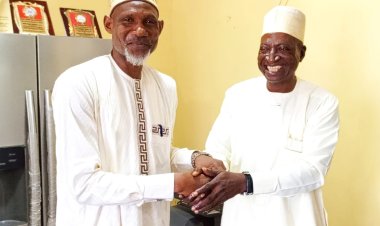 Isa Mustapha Agwai Polytechnic Staff Host Surprise Birthday Celebration for Director Mukhtar Wakeel