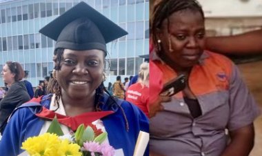 From Demolition to Graduation: Nigerian Entrepreneur Earns Master’s Degree  at UK Universityy Four Years After Losing Auto Shop