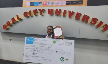 SS2 Christabel Chiamaka Amu Wins Coal City University Essay Contest