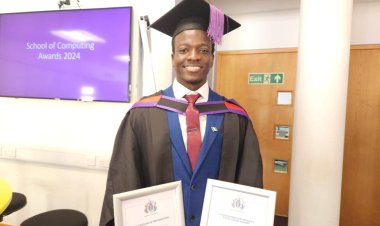 23-Year-Old Usman Kadai Graduates First Class from University of Portsmouth, Wins Top Project Award