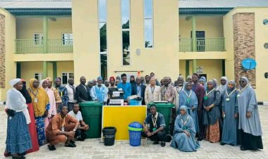 Nursing Students Association  Al-Hikmah University Chapter Donates Essential Equipment to Nursing Department