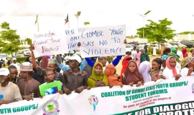 Gombe Students and Youth Groups Meet Governor Inuwa, Reject Planned Protest