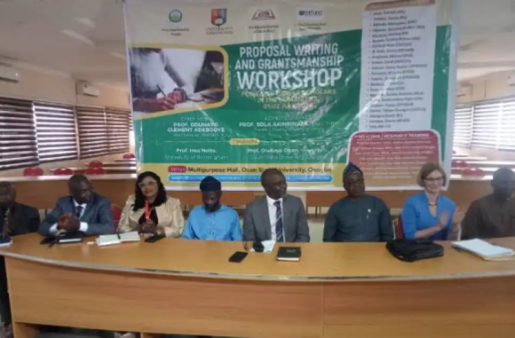 UK Varsity and UNIOSUN Train 22 Nigerian Scholars in Proposal Writing and Grantsmanship