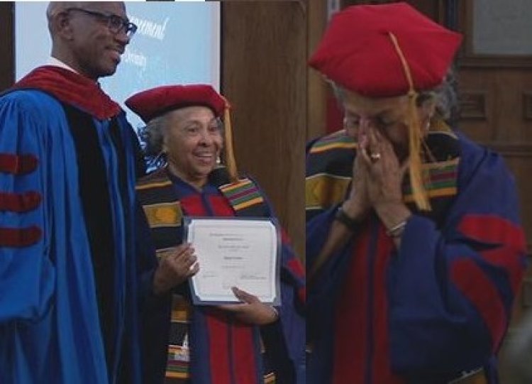 ICYMI: 83-Year-Old Woman Becomes Oldest Doctorate Holder at Howard University