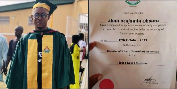 Student Awarded 100,000 Naira for First Class Honors at Federal University Gusau