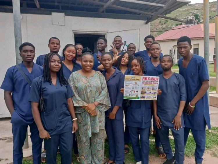 Taraba State University Students Raise Cholera Awareness on Rock FM Radio