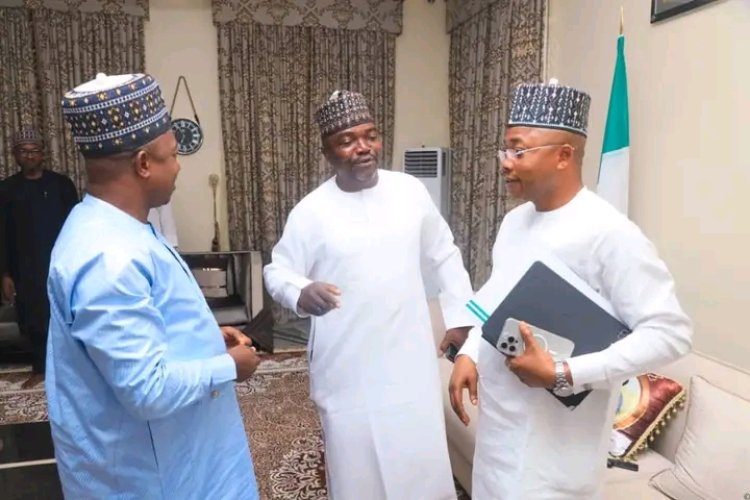 Kogi State Polytechnic Rector and APC Chairman Pay Courtesy Visit to Governor Yahaya Bello