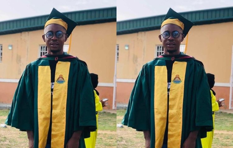 Benjamin Oboutu Abah Graduates with First-Class Honors from Federal University Gusau, Zamfara State