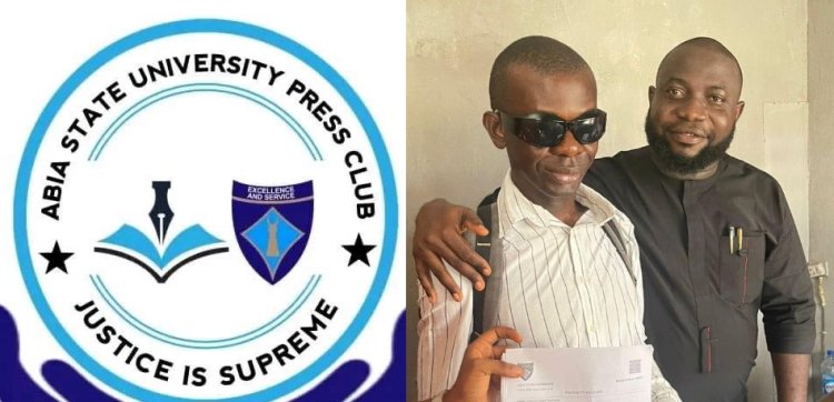 ABSU Lecturer Champions Full Payment of School Fees for Visually Impaired Student