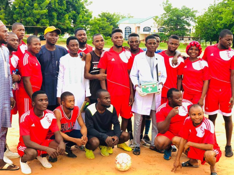 Isa Mustapha Agwai Polytechnic SUG President Hosts Birthday Novelty Football Match