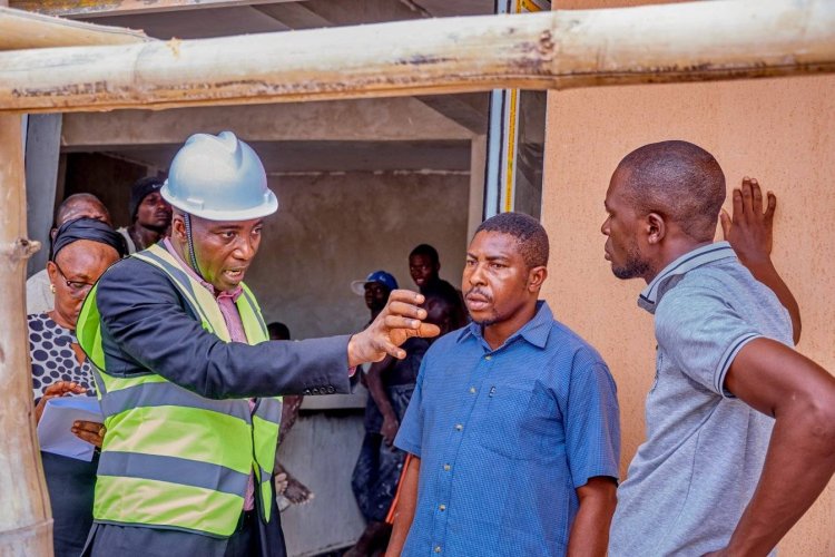 Hon. Abanika Taiye Inspects Ongoing Projects at CUSTECH and KSU Kabba