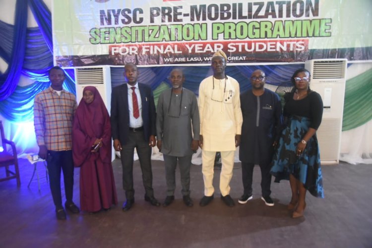 LASU Students’ Affairs Division Holds Pre-Mobilisation Sensitisation Programme for Final-Year Students