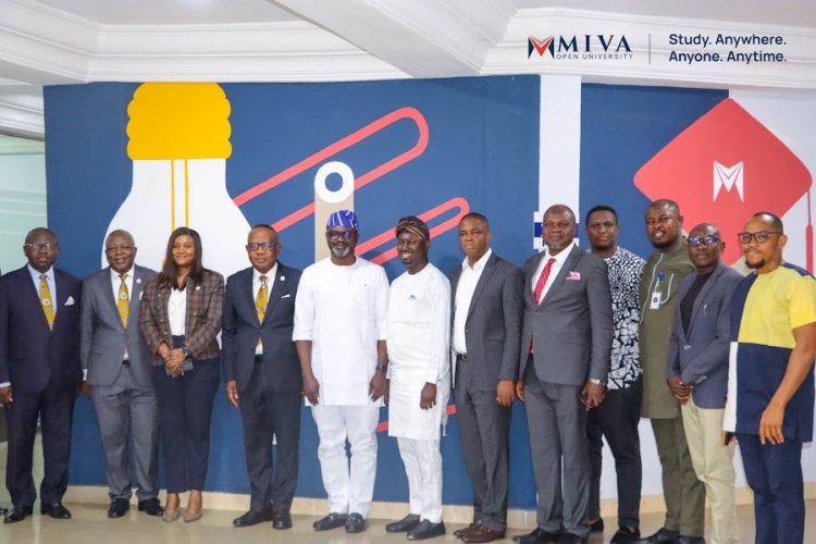 Chartered Institute of Stockbrokers visits Miva Open University