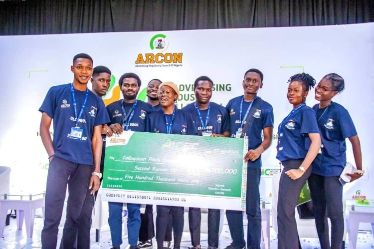 LASU Emerges Second Runner-Up in ARCON Creative Pitch Competition