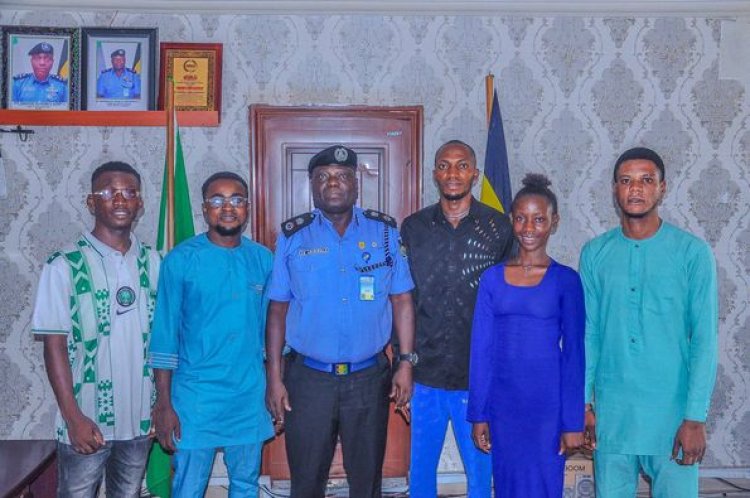 NAPS South West Zone Visits Ekiti State Commissioner of Police to Enhance Student Security