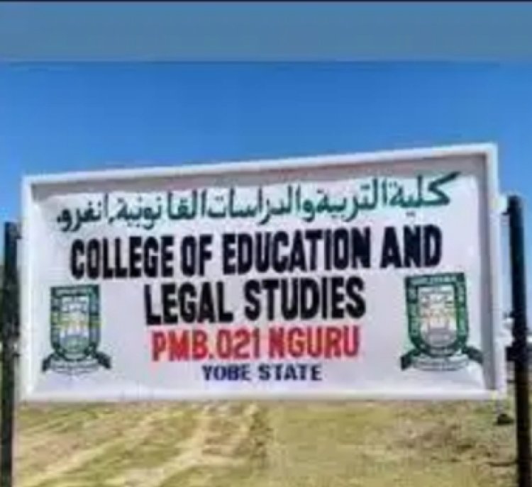 College of Education and Legal Studies, Nguru Urged to Prioritize Cultural Activities