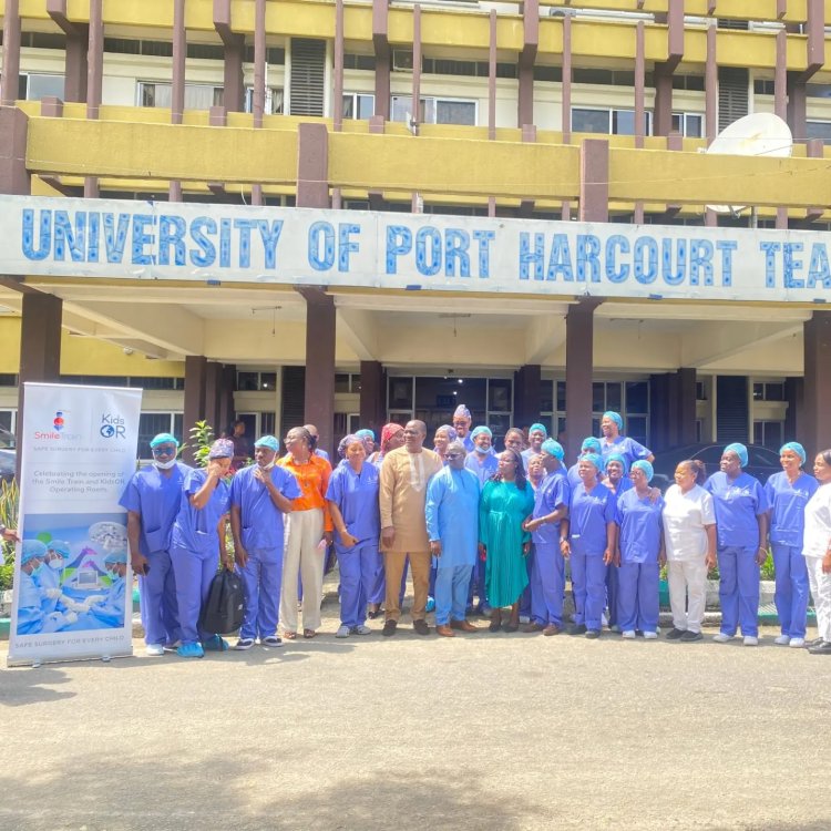 University of Port Harcourt Teaching Hospital Unveils State-of-the-Art Pediatric Operating Room