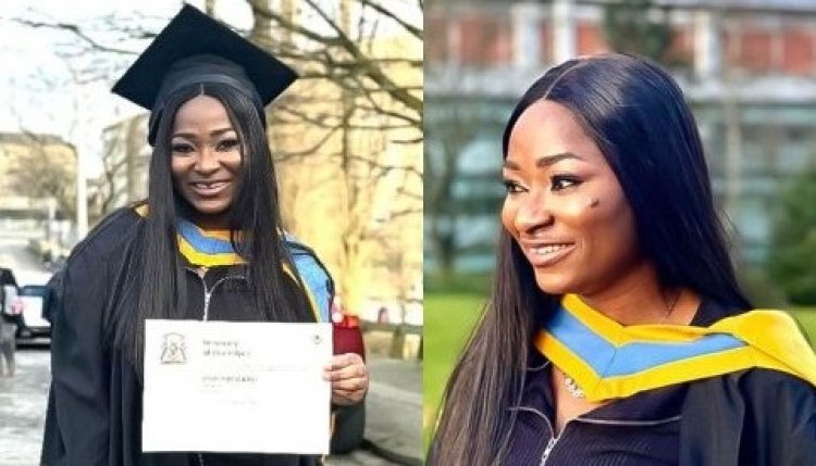 UNN Graduate Esther Nwankwo Earns Master's with Distinction in Finance at UK University