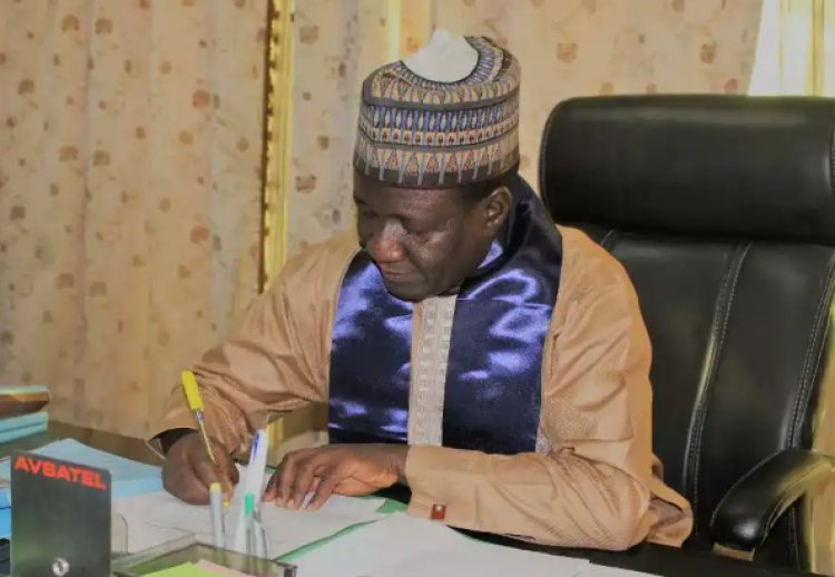 UNIMAID's NASELS Executives Congratulate Vice-Chancellor Prof. Mohammed Laminu Mele