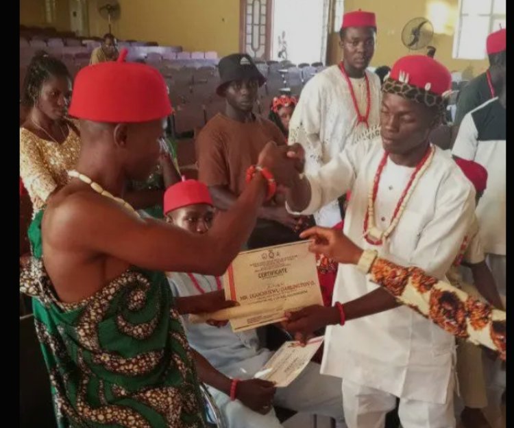 Ebonyi State College of Education Student, Chief Kpakpando Receives Prestigious Title