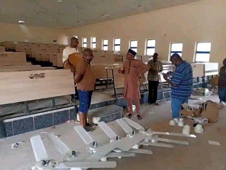 Taraba State University VC Inspects Renovation Works