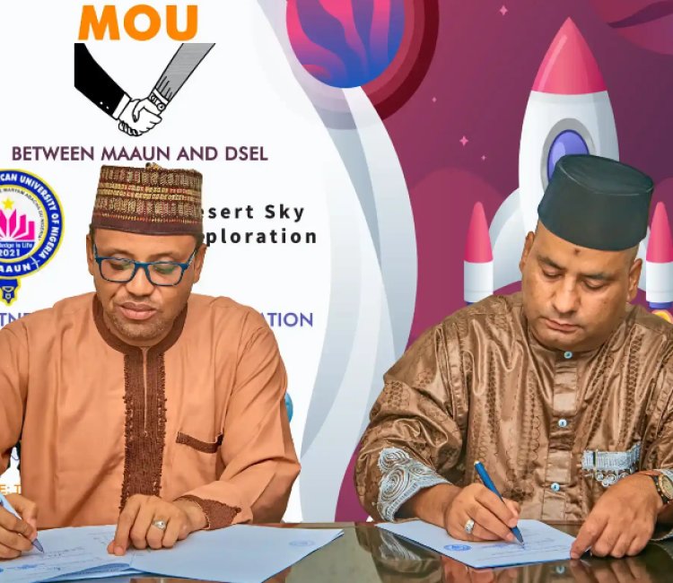 MAAUN, DSEL Sign MoU on Space Exploration