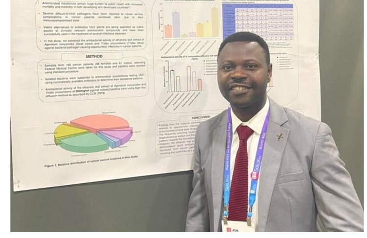 FUTA Alumnus Oluwole Owoyemi Receives Scientific Event Travel Grant from Applied Microbiology International (AMI, UK)