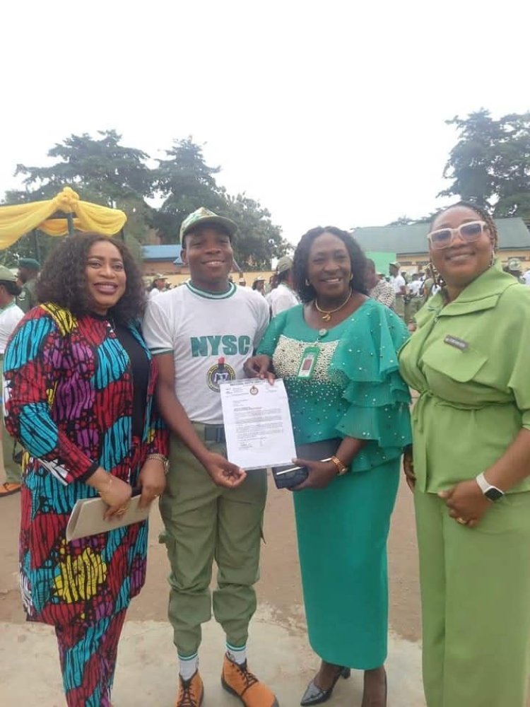 FUTA Alumnus Adedoyin Victor Oluwafemi Named Overall Best Platoon Leader at Lagos NYSC Orientation Camp