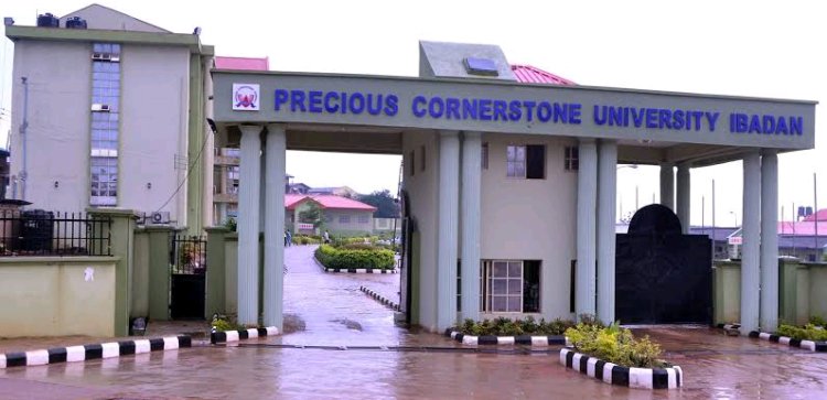 Precious Cornerstone University Opens Sales of 2024 Post-UTME Forms, Details Eligibility and Registration