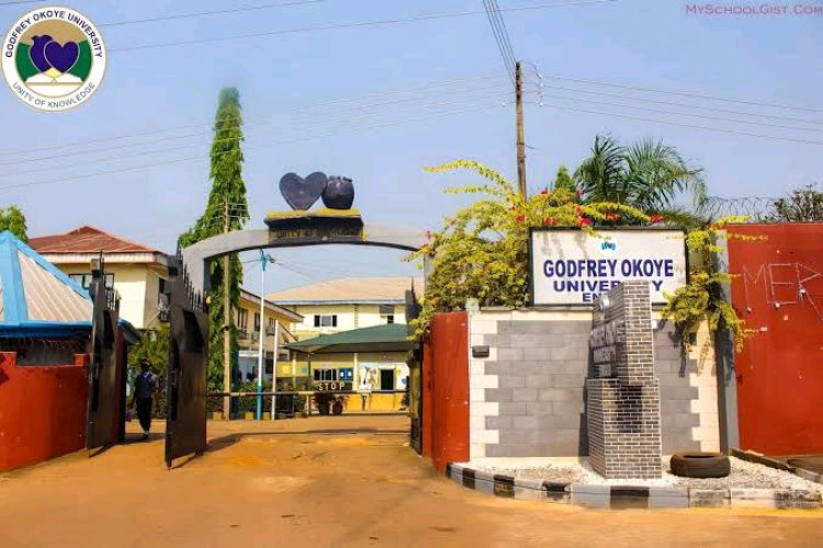 Godfrey Okoye University Opens Sales of 2024 Post-UTME Forms, Details Eligibility and Registration