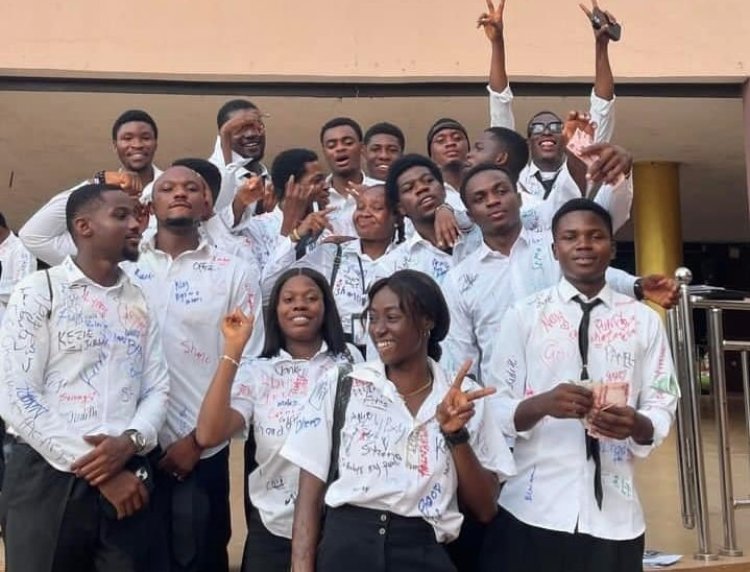 Godfrey Okoye University Final Year Students Celebrates their Signing Out