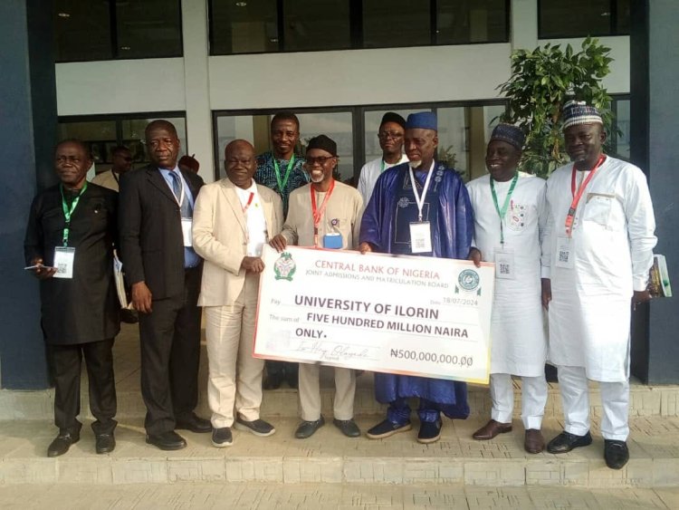 UNILORIN Wins ₦500m JAMB Merit Award for Top Admissions Performance