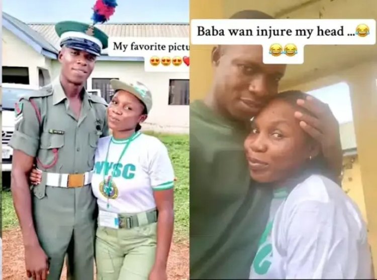 NYSC Love Story Goes Viral: Corps Member Falls in Love with Platoon Commander