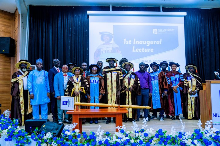 Nile University of Nigeria Hosts 1st Inaugural Lecture