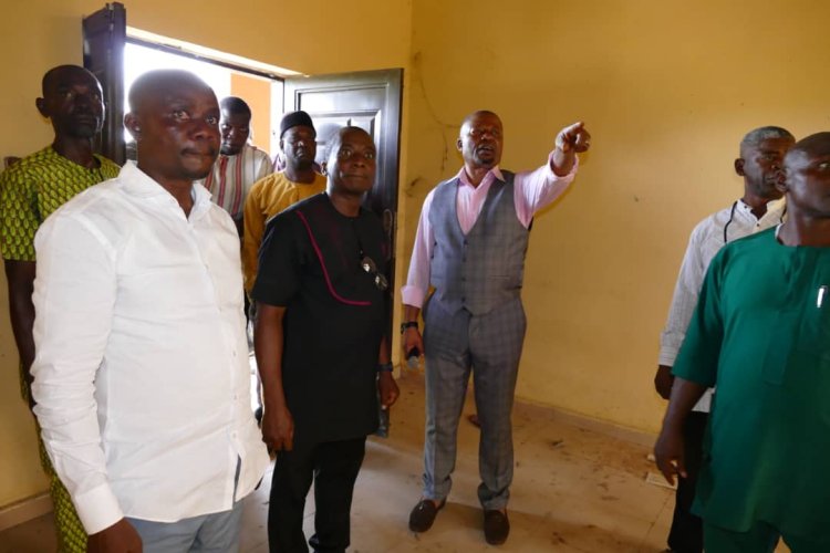 Federal Polytechnic, Oko, Acting Rector Conducts Familiarization Visit to Atani Campus