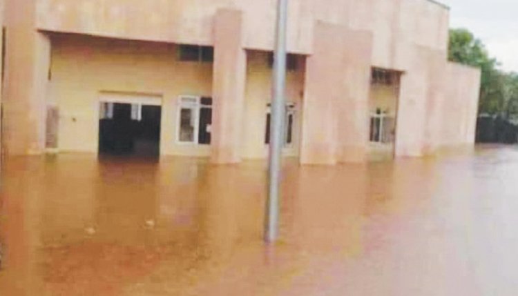 FULafia Students Stranded After Heavy Rainfall Floods Lecture Halls