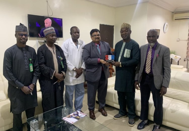 Skyline University VC Pays Courtesy Visit To National Orthopaedic Hospital, Dala-Kano