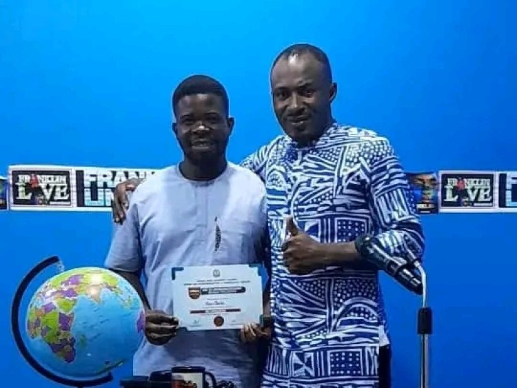 Taraba State University Confers Professional Certificate on MC Comedian, Sase Charles