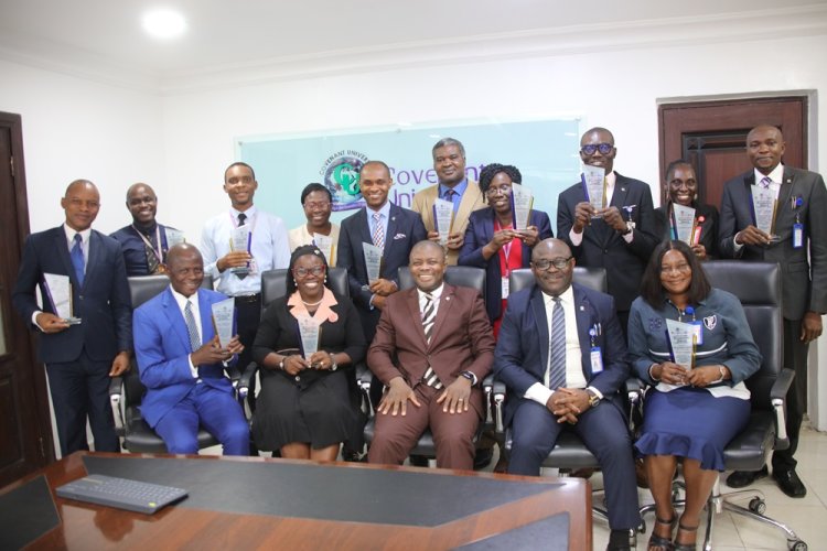 Covenant University Vice-Chancellor Awards SDGs Team for Outstanding Contributions, Encourages Continued Efforts