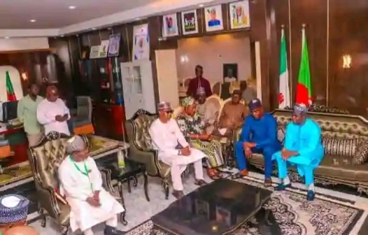 Federal University Lafia Delegation Meets with Nasarawa State House of Assembly Speaker