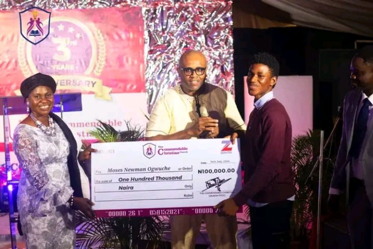 University of Abuja Students Receive Scholarships from Commendable Christian Church