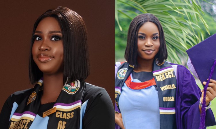 UNIBEN Student Vivian O. Odosa Emerges Best Graduating Student in Medical Microbiology